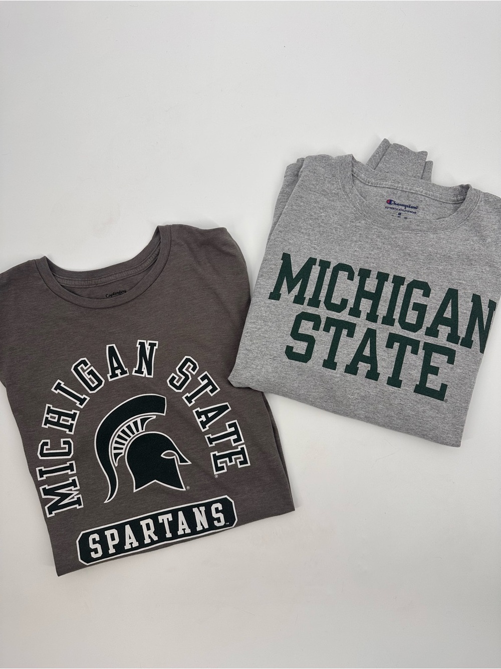 Michigan State Unisex Bundle Graphic Tee - Gray Size Medium